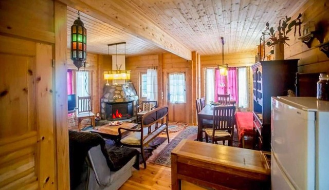 Kedra Village Cozy Chalet - Mountain Getaway in Makrakomi