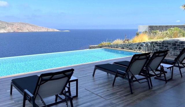 Lavish Crete Beachfront Villa | Villa Knossos Pearl | 5 Bedrooms | Breathtaking. in Heraklion
