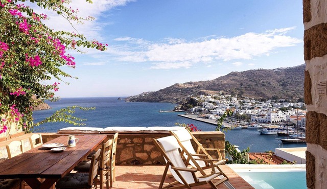 Lavish Patmos Villa | Villa Odysseus’ Haven | Two Bedroom House with Private.