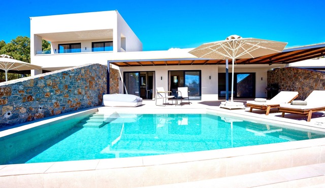 Luxurious Villa 'Selene 2' with private pool and mountain and countryside views in Rhodes