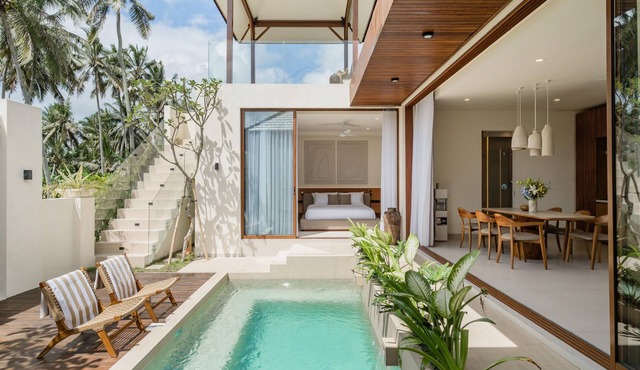 Luxury 2BR Private Pool Villa in Ubud with Rice Field Views in Ubud