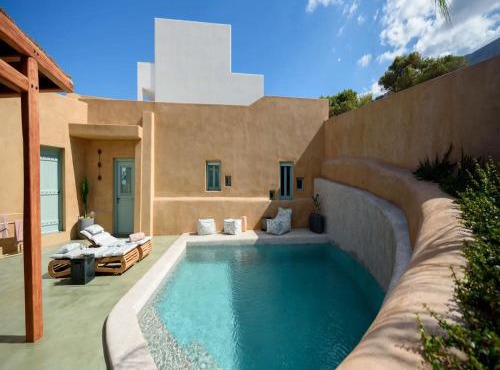 Luxury Santorini Villa Potamos Luxury House 2 Bedrooms