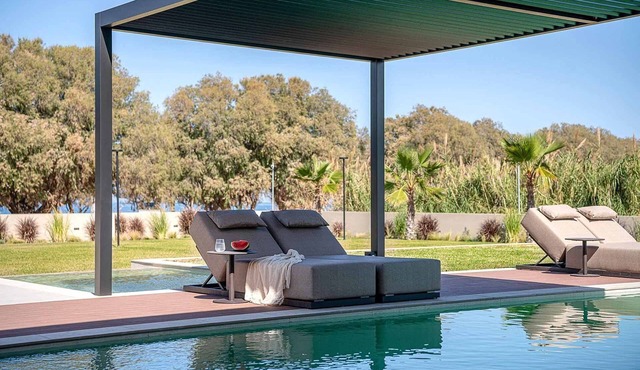 Luxury Seafront Crete Villa | Villa Nautica | 4 Bedrooms | Private Infinity. in Chania