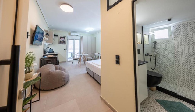 Modern Studios for Two in Mytilene