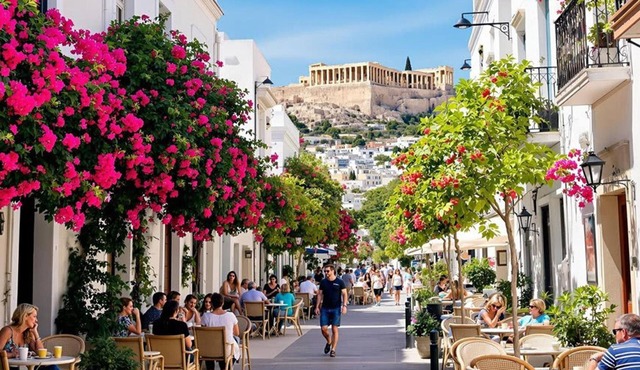My Bouganvilla Home Acropolis View Stay in Tavros