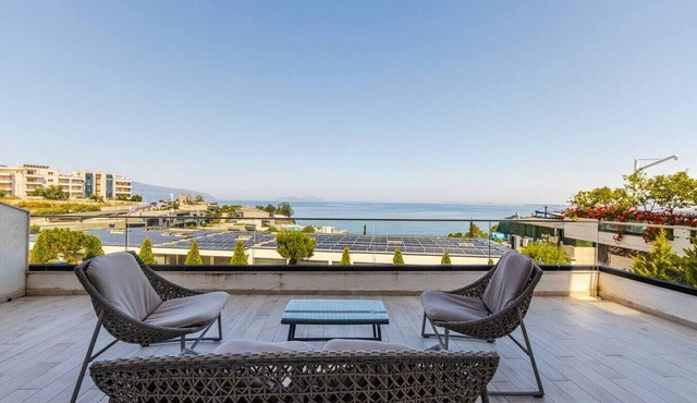 Olive Horizon Suite | Sea View & Parking by PikHost in Vlorë