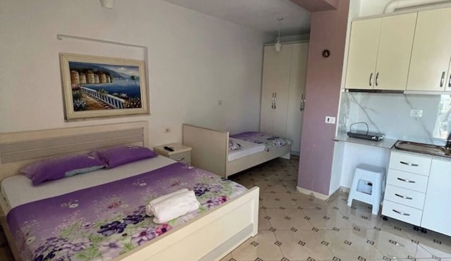 Olympia Cozy Room with a Big Balcony in Fishta