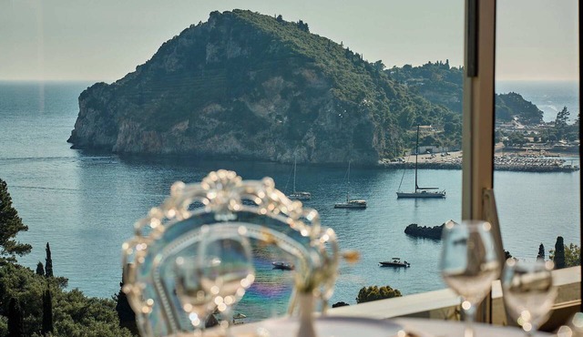 Paleokastritsa Palace in Corfu
