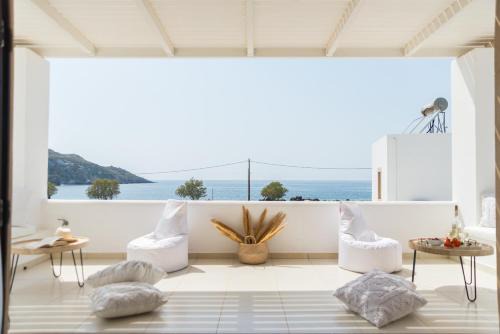 Patmos Sunshine Houses - Quiet Stay, 5-min Walk to Skala Square