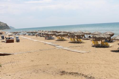Pink House Socrates Corfu Beachside Retreats in Vitalades