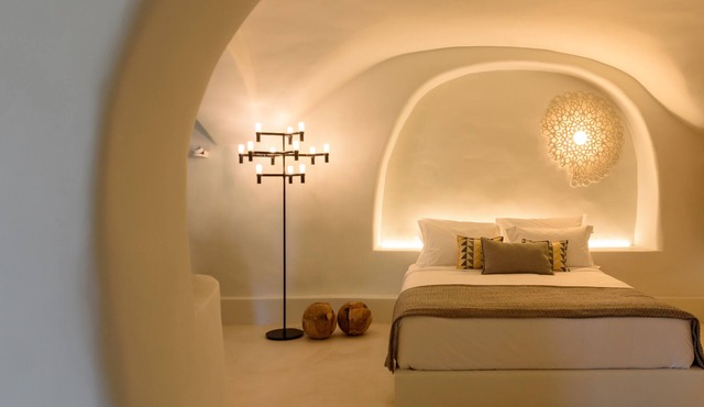 Potamos Luxury House with heated pool, full privacy - breakfast included in THIRA