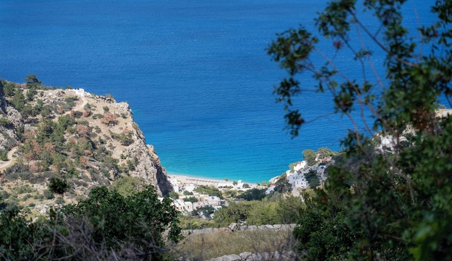 Private Sea View Villa Near Kyra Panagia Beach, Peaceful Hilltop Escape