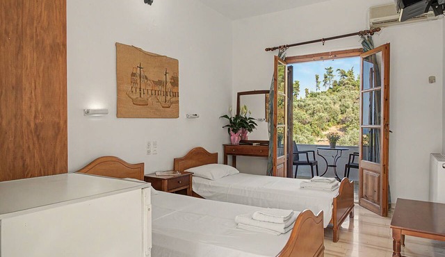 Room 'Orama 15' with Shared Terrace, Wi-Fi and Air Conditioning in Εύβοια