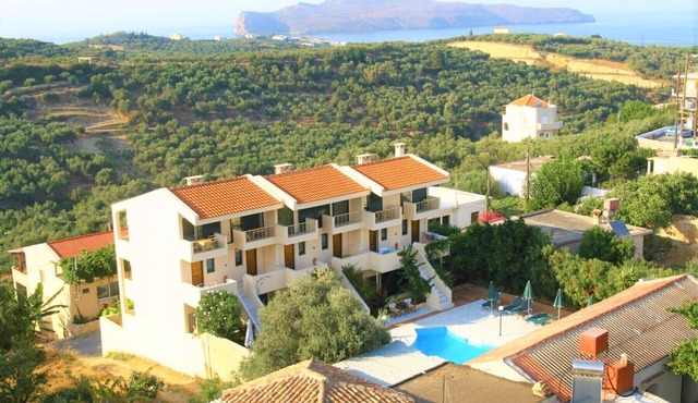 Sea view apartment in Orestis Hotel in Crete