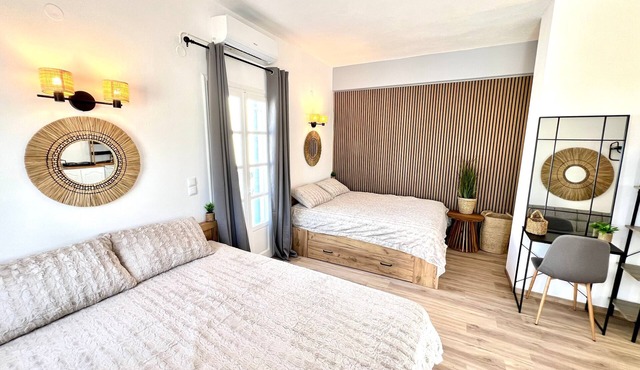 Studio 'Aeolian Blu 11' with Sea View, Wi-Fi and Air Conditioning