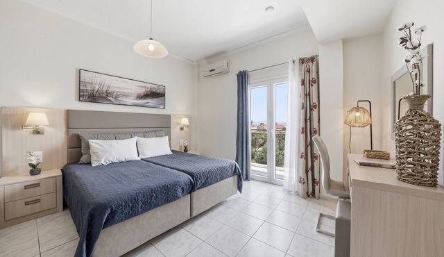 Studio Apartment '2 Premium' with Shared Terrace, Wi-Fi and Air Conditioning in Kavos
