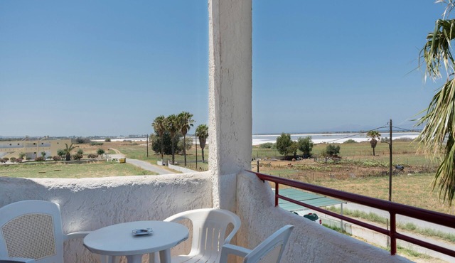 Studio Apartment 'Golden Sun 4' with Sea View, Shared Pool and Wi-Fi