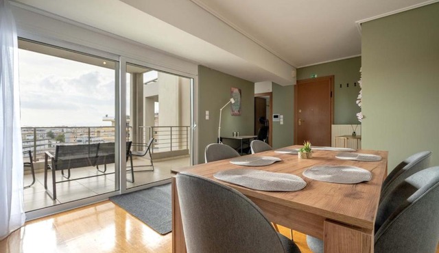 Sunlit Terrace 3BR Apartment - Tavros by ΜΡS in Athens