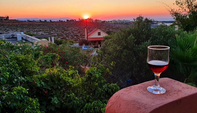 Sunny peaceful resort near the sea in Stavros