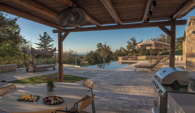 Sunny Villa-Earthen Stone Gem by etouri in Rethymno