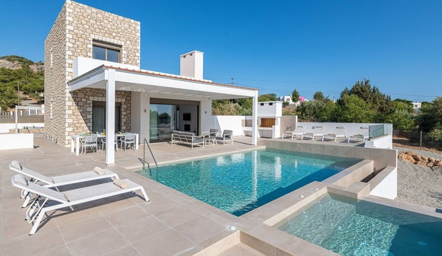 Superb Rhodes Villa | Villa Nyx & Helios | 3 Bedrooms | Private Pool | Lovely.