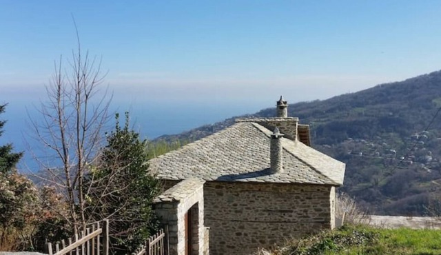 Traditional stonehouse in Pelion