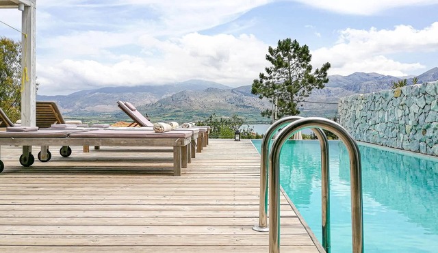 Villa Aetos Luxury Villa with Private Pool & Jacuzzi – Panoramic Ionian Sea Views