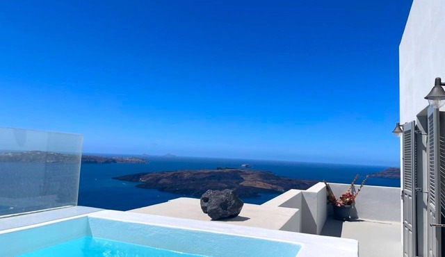 Villa DALI Leda - New private villa with jacuzzi and amazing view to the volcano