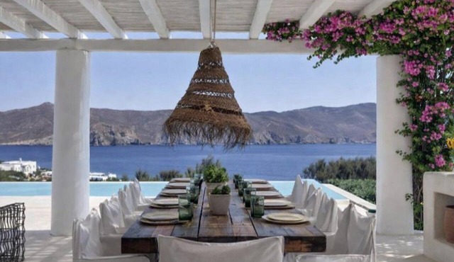 Villa Lioren, Divine Sea Views, Private Pool, Furnished Terrace, Mykonos
