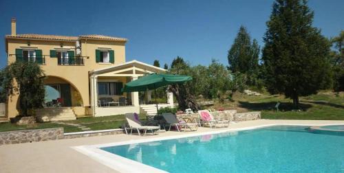 Villa Mayroula in Káto Korakiána