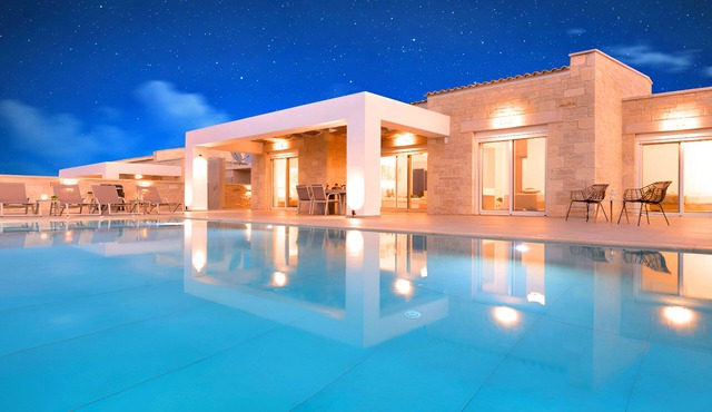 Vista Mare Gold Villa Heated Pool in Dramia