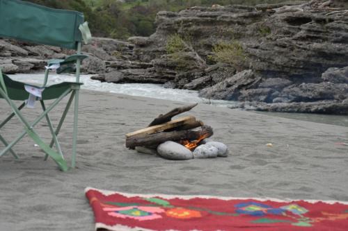 Wild Camping Vjosa in Përmet