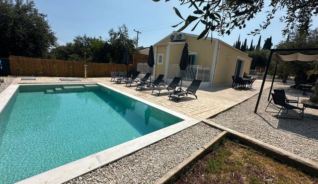Your Private Corfu Cottage with Pool, Nestled Among the Olive Groves in Roda