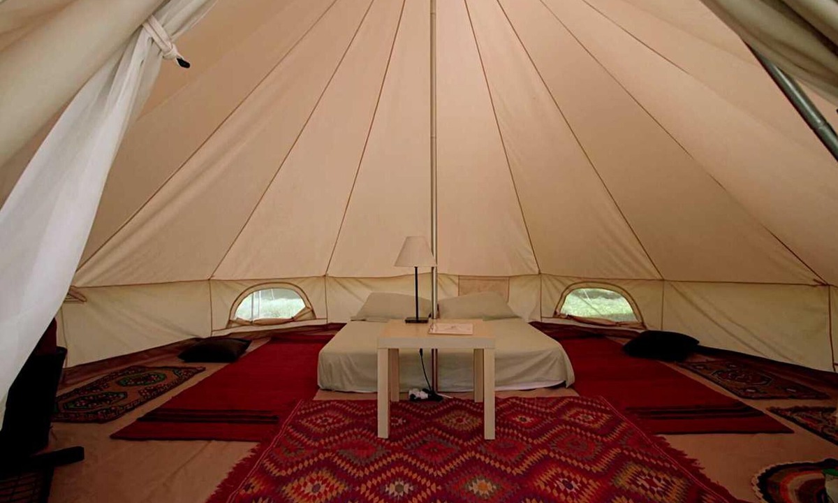 Marathopoli Cottage | Cocoon Tent in an Olive Grove