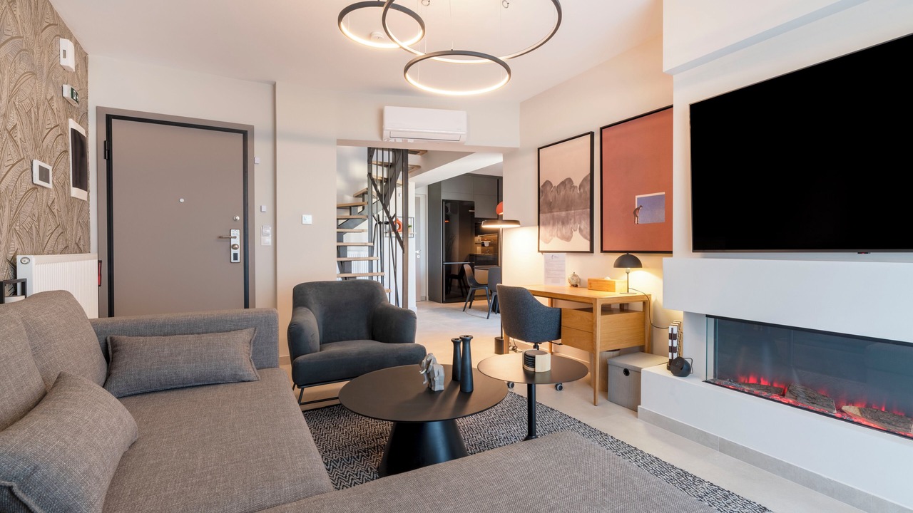 Photo of Livingroom in Moschato-Tavros