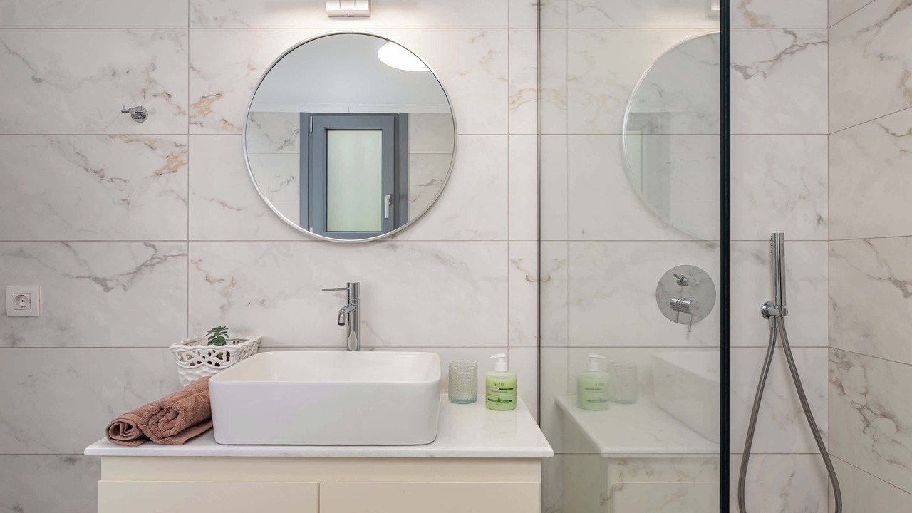 Photo of Bathroom in Ormos Koumeikon