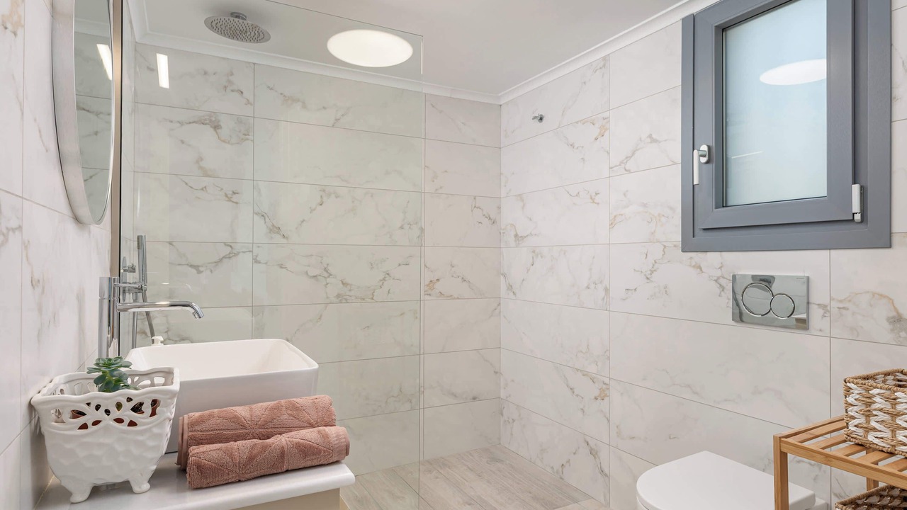 Photo of Bathroom in Ormos Koumeikon