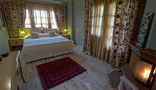 Superior Double Room, Fireplace, Mountain View