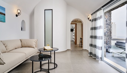 Honeymoon Suite, Hot Tub, Sea View (Caldera View)