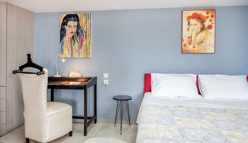 Deluxe Quadruple Room, Balcony, Courtyard View