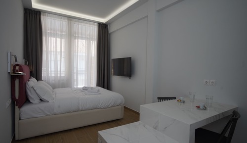 Comfort Studio, 1 Double Bed, Balcony, City View