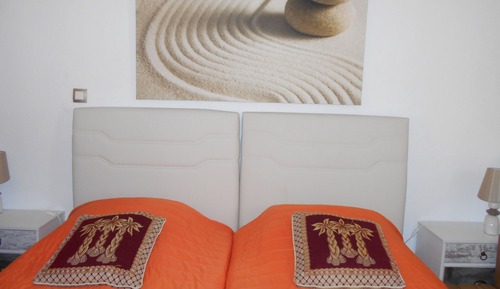 Double or Twin Room, Pool View (Kitchenette corner)