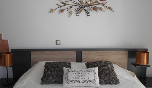 Double Room, Pool View (Kitchenette corner)