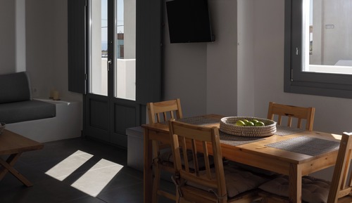 Executive Maisonette Suite with private balcony and Sea View