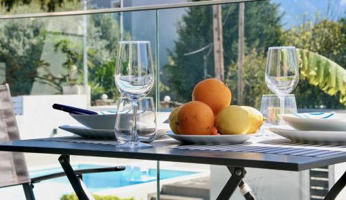 Studio with Pool View