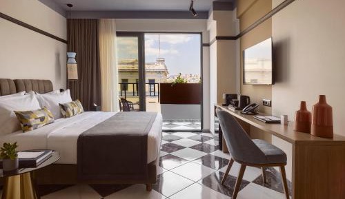 Comfort Double Room with Balcony & Square View