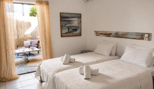 Twin Room with Private Patio
