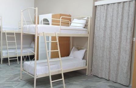 Bed in 10-Bed Female Dormitory Room with Private Bathroom