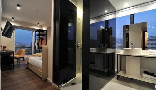 Corner Single Room with Acropolis View