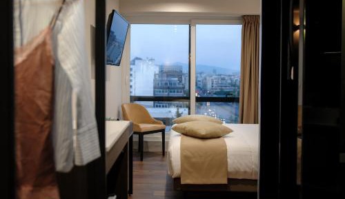 Superior Double or Twin Room with Acropolis View